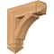 Ekena Millwork Thorton Arts & Crafts Smooth Bracket, Western Red Cedar, 5 1/2"W x 22"D x 22"H BKT06X22X22THR03SWR - alternate 1